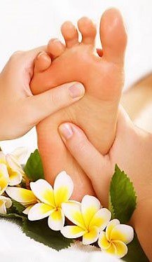 Reflexology. Reflexology foot narrow